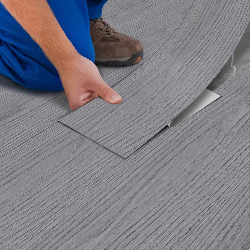 Classic Wood Grain Floor Stickers