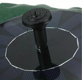 Solar Pump with Floating Lotus Flowers for Outdoor Decor