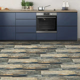 Classic Wood Grain Floor Stickers