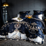 Egyptian Cotton 100S 500TC Embroidered Bedding Set