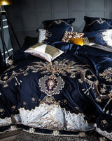 Egyptian Cotton 100S 500TC Embroidered Bedding Set