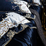 Egyptian Cotton 100S 500TC Embroidered Bedding Set