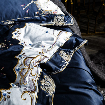 Egyptian Cotton 100S 500TC Embroidered Bedding Set
