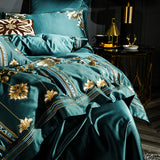 Egyptian Cotton 100S 500TC Embroidered Bedding Set