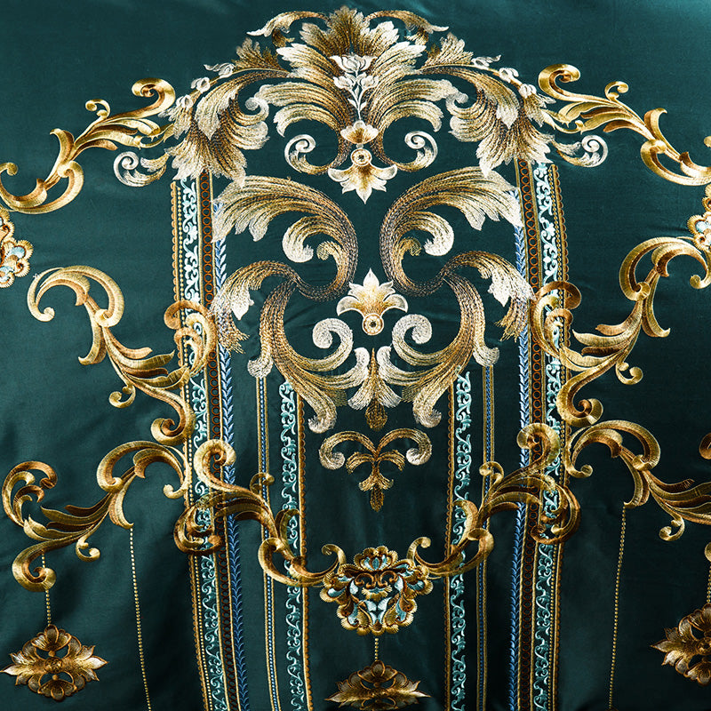 Egyptian Cotton 100S 500TC Embroidered Bedding Set