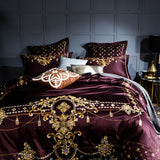 Egyptian Cotton 100S 500TC Embroidered Bedding Set