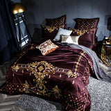 Egyptian Cotton 100S 500TC Embroidered Bedding Set