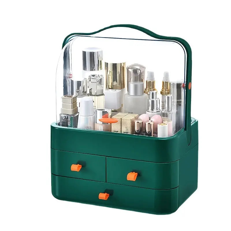 Makeup Cosmetic Organizer with 3 Drawer Storage Box