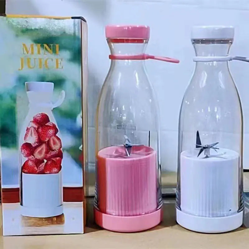 Electric Juicer Cup – Cute Portable 6-Blade Blender
