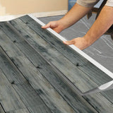 Classic Wood Grain Floor Stickers