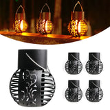Solar Simulation Flame Hanging Light for Outdoor Decor