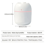 Portable Mini Humidifier with Ultrasonic Aroma Diffuser