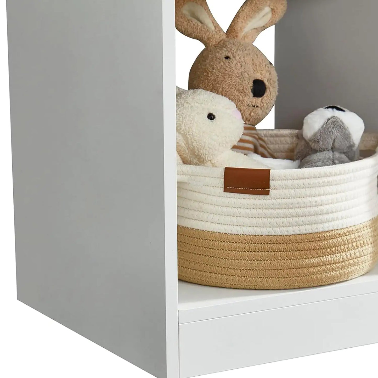 Elegant White Closet Organizer System