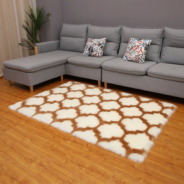 Soft Shaggy Carpet for Living Room Home Decor