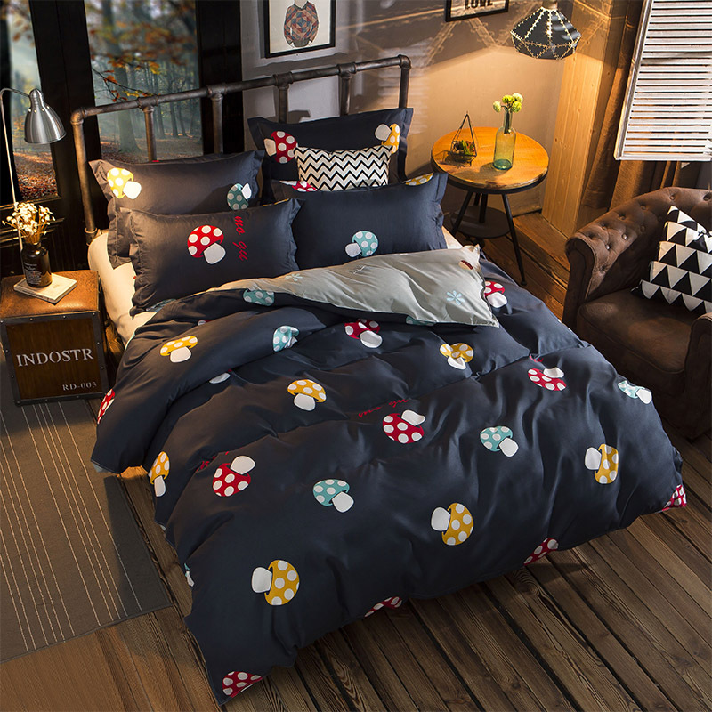 Aloe Cotton Minimalist Bedding Set (4 Pieces)