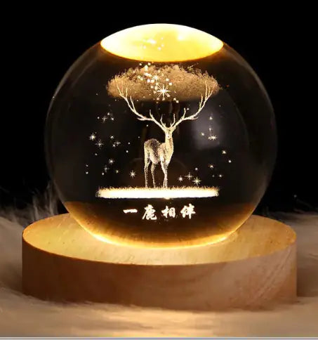 Crystal Ball Projection Night Light