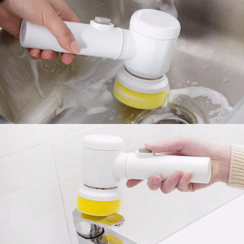 Electric Cleaning Brush for Bathtub and Home Use