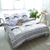 Aloe Cotton Minimalist Bedding Set (4 Pieces)