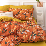 Four-Piece Cotton Bedding Set for Summer Dormitory