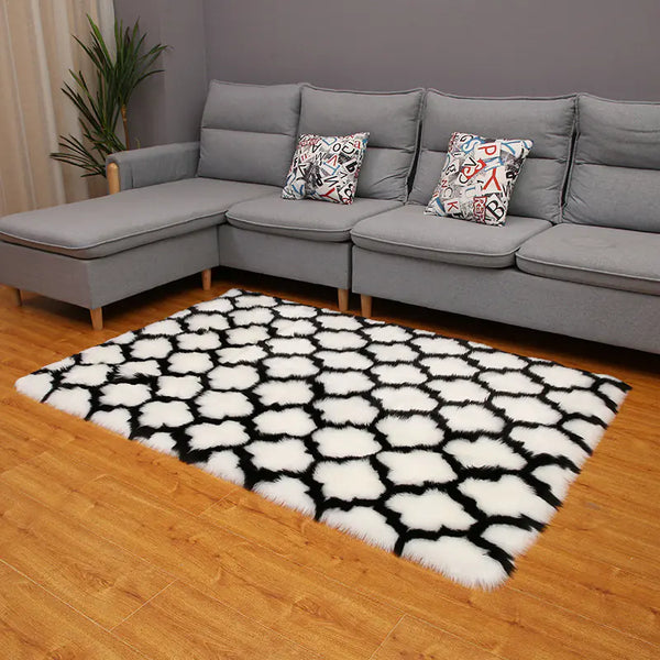 Soft Shaggy Carpet for Living Room Home Decor