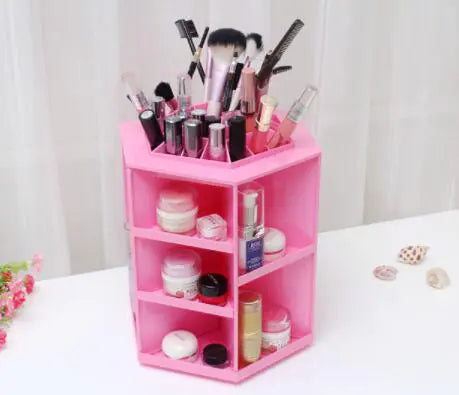 Hexagon Cosmetic Organizer and Storage Rack