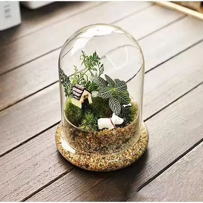 Glass Flower Container