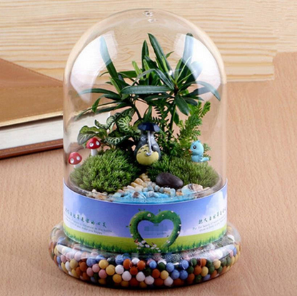 Glass Flower Container