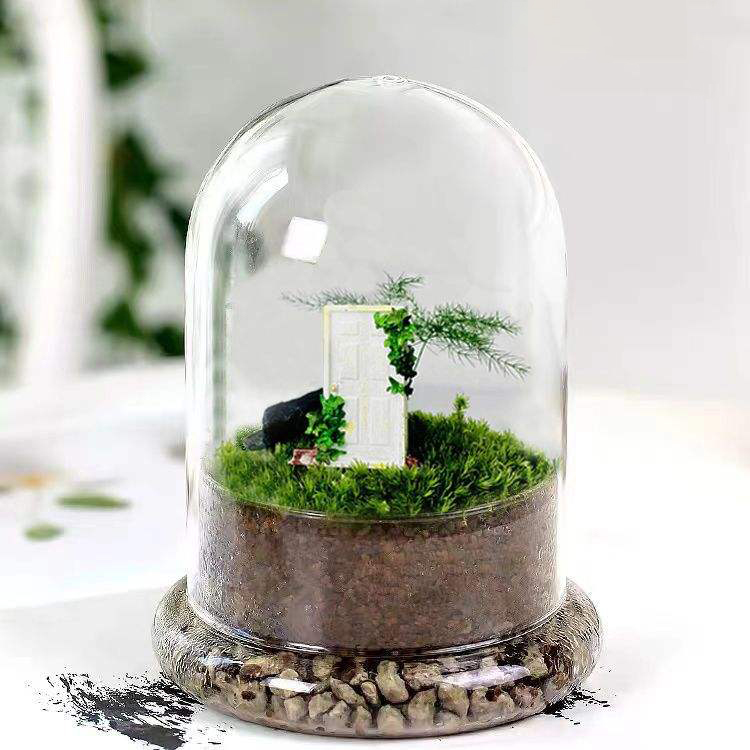 Glass Flower Container