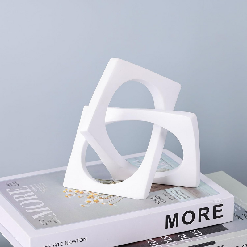 GeoTwist Modern Minimalist Geometric Decor Piece