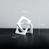 GeoTwist Modern Minimalist Geometric Decor Piece