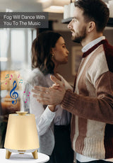 Bluetooth Speaker Aroma Diffuser Humidifier Wood Grain