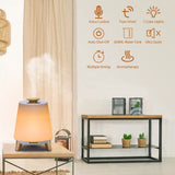 Bluetooth Speaker Aroma Diffuser Humidifier Wood Grain