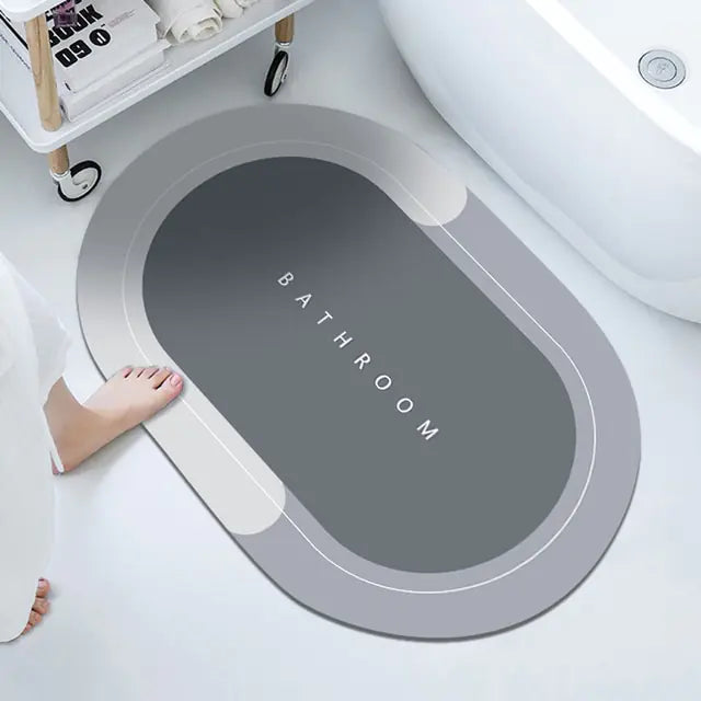 Super Absorbent Bathroom Mat Foot Mats Rugs