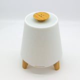 Bluetooth Speaker Aroma Diffuser Humidifier Wood Grain