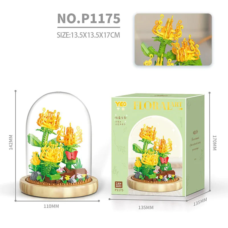 Flower Bouquet Building Blocks