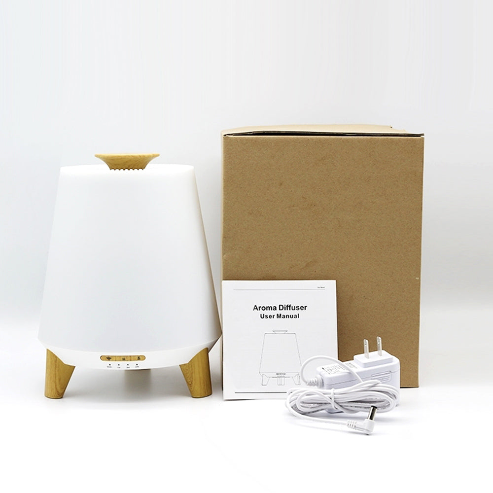 Bluetooth Speaker Aroma Diffuser & Humidifier with Wood Grain Finish