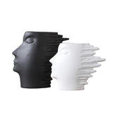 Nordic Modern Minimalist Home Decor Abstract Face Vase