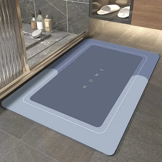 Super Absorbent Bathroom Mat Foot Mats Rugs