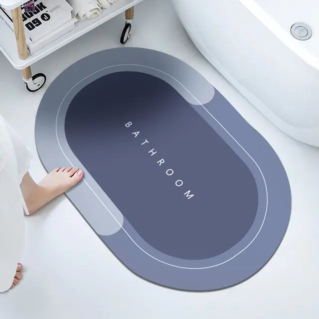 Super Absorbent Bathroom Mat Foot Mats Rugs