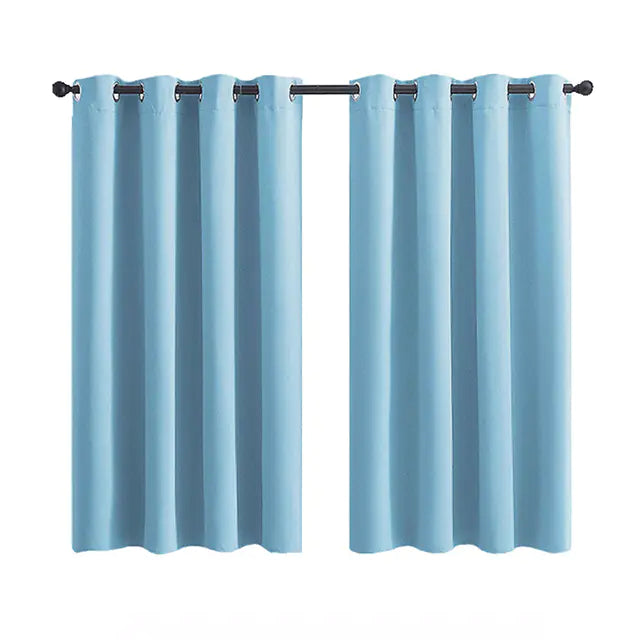 Nordic Minimalist Curtains with Heat Insulation