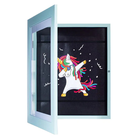 Kids' Art Gallery Frames - Wooden A4 Storage Box (One)