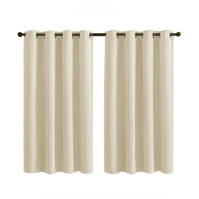 Nordic Minimalist Curtains with Heat Insulation