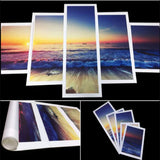Canvas Wall Art, Five Panel Artwork