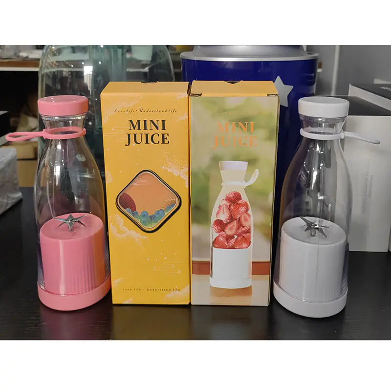 Electric Juicer Cup – Cute Portable 6-Blade Blender