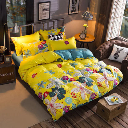 Aloe Cotton Minimalist Bedding Set (4 Pieces)