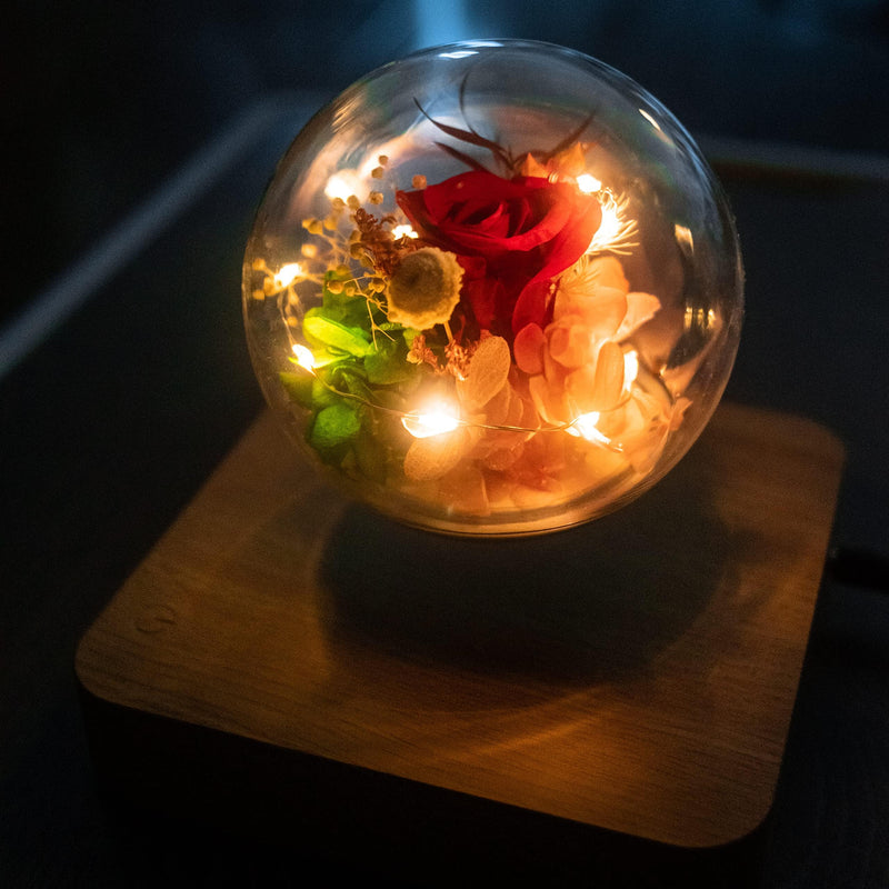 Magnetic Levitating Flower Ornament