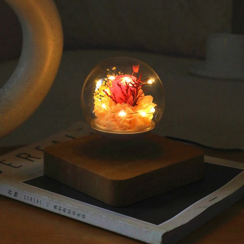 Magnetic Levitating Flower Ornament