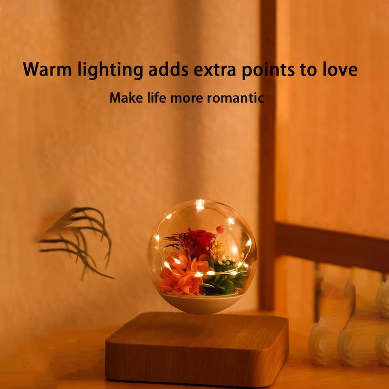 Magnetic Levitating Flower Ornament