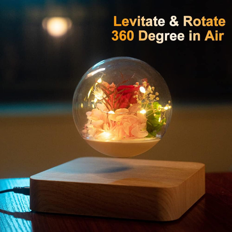Magnetic Levitating Flower Ornament