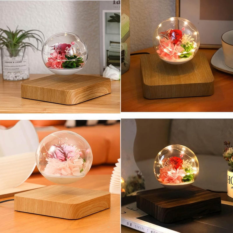 Magnetic Levitating Flower Ornament